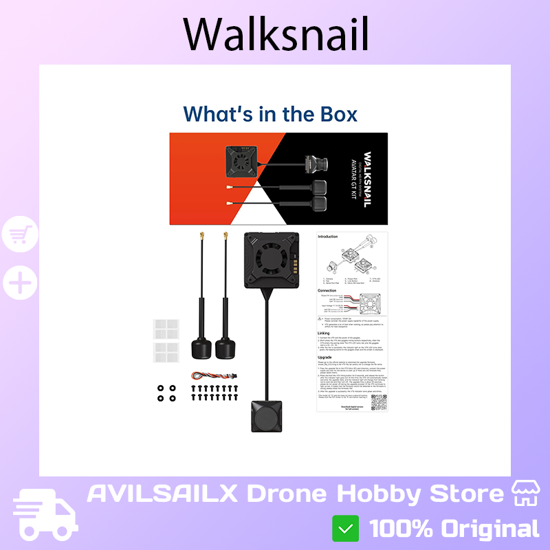 طقم Walksnail Avatar GT FPV مع - مراجعة Foxeer Reaper F4 128K 65A Esc وسعره