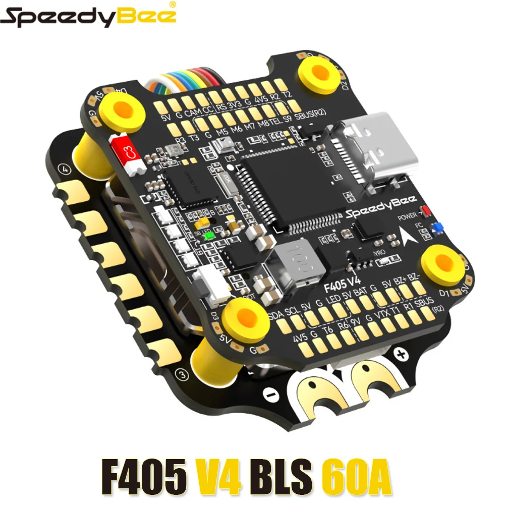 سبيدي بي F405 V4 BLS 60A 30x30 - مراجعة Speedybee F405 V4 Bls 55A Stack وسعره