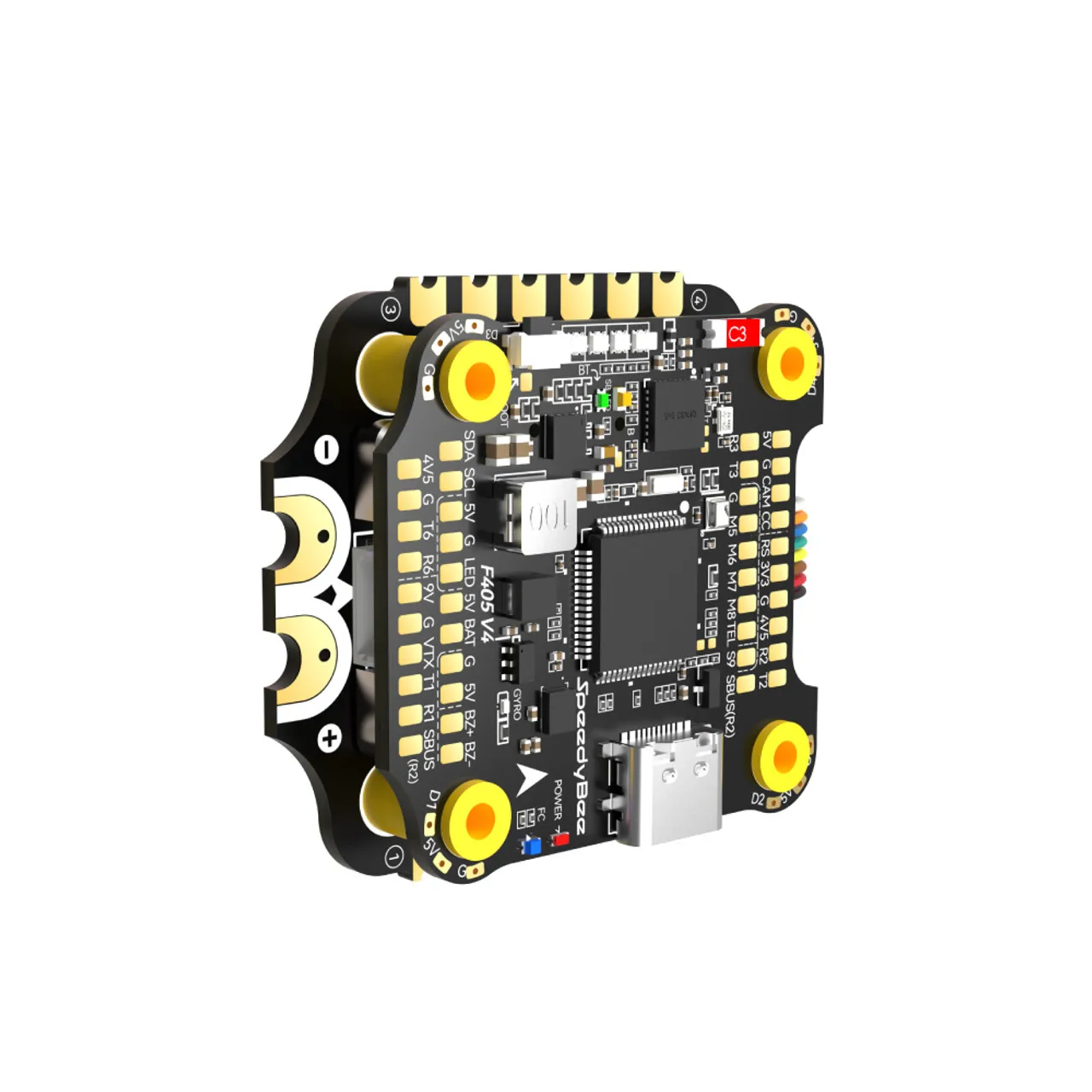سبيدي بي F405 V4 BLS 60A 30x30 - مراجعة Speedybee F405 V4 Bls 55A Stack وسعره