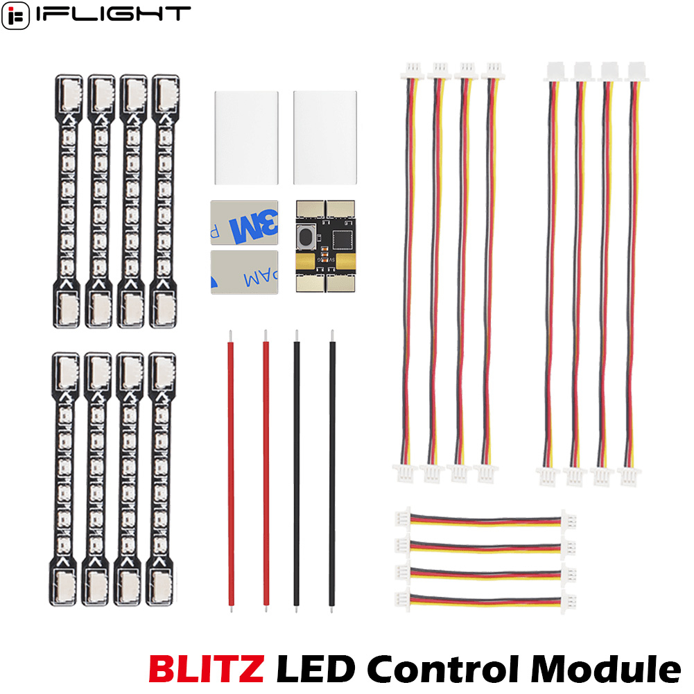 وحدة تحكم LED من IFlight BLITZ - مراجعة Foxeer Reaper F4 128K 65A Esc وسعره
